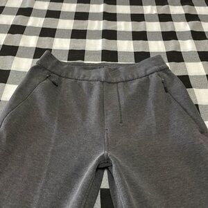 Lululemon Sweatpants Joggers Men's Size Small Zip Pockets Gray Drawstring